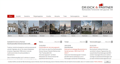 Desktop Screenshot of dr-eick.de